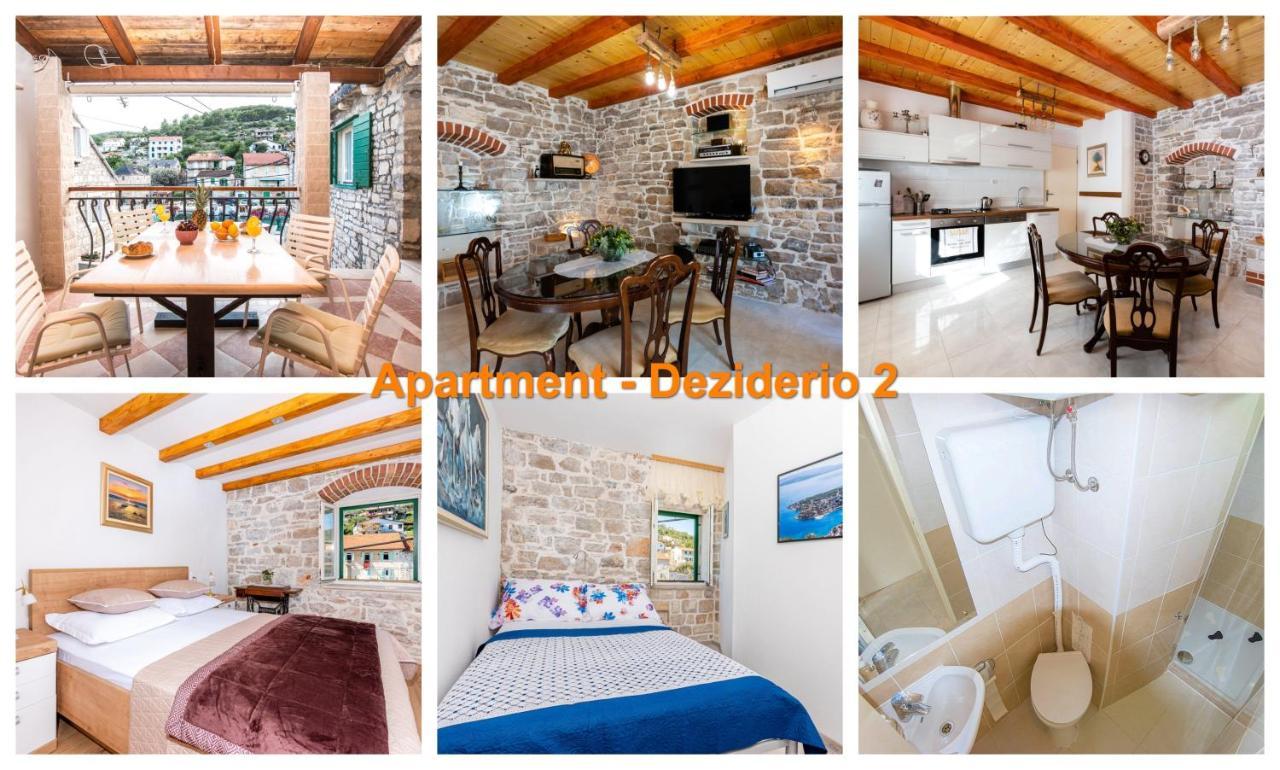 Appartement Deziderio à Stomorska Extérieur photo
